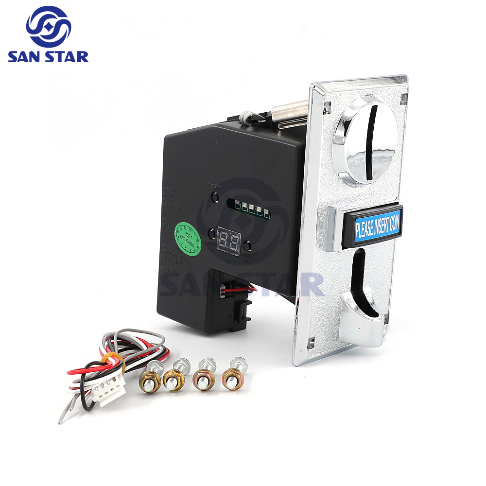 Arcade Ticket Machine - Multi Coin Acceptor Electronic Vending Machine