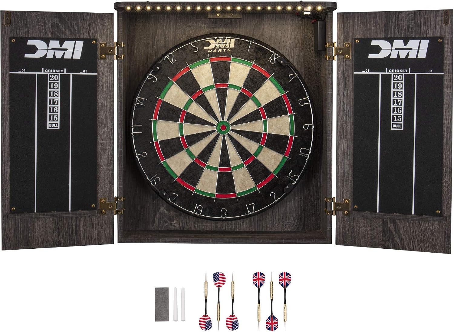 ^Paris Bristle Dartboard Cabin - Electronic Dartboard Cabinet ulasan dan harga