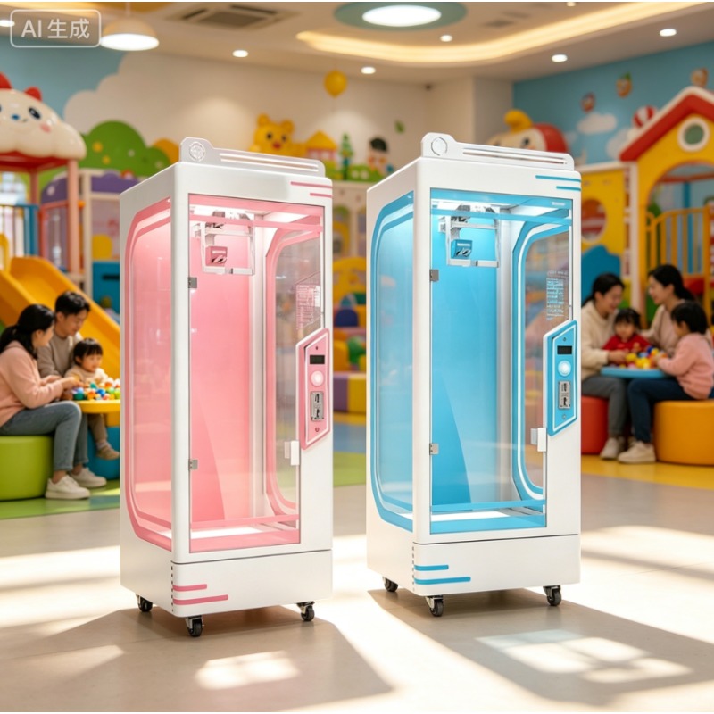 Custom Coin Operated Pink Date - Arcade Toy Claw Vending Machine ulasan dan harga