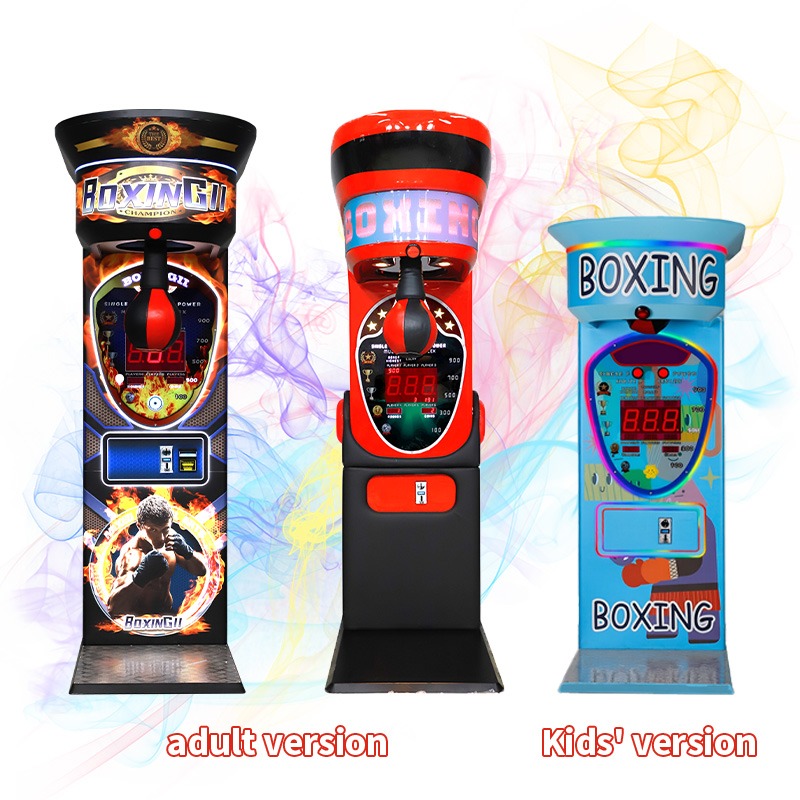 Custom Coin Operated Boxing Pu - Boxing Machine Arcade ulasan dan harga