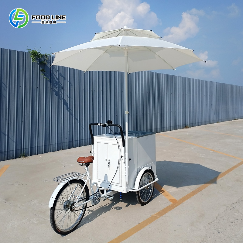 Outdoor Ice Cream Mini Cart Fl - Hot Dog Vending Cart ulasan dan harga
