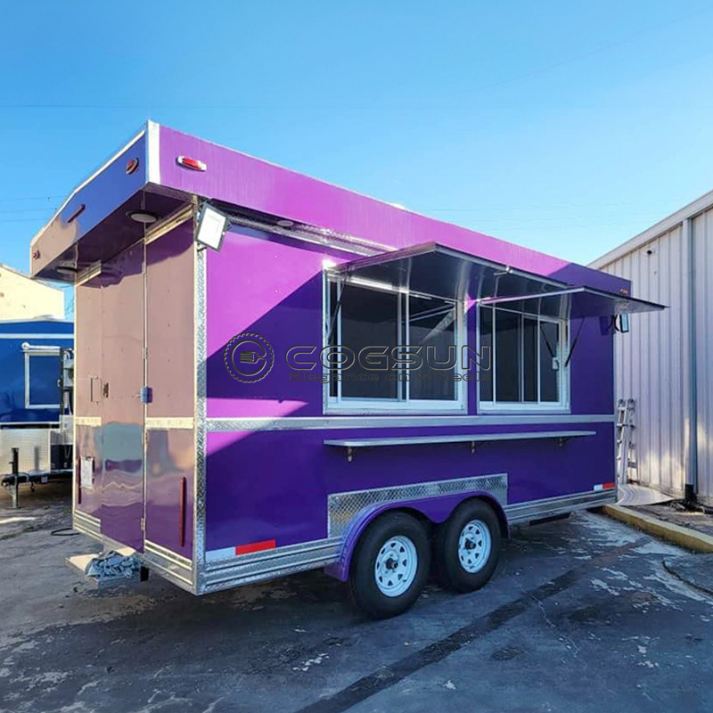 COGSUN Mobile Fast Food Track  - Hot Dog Vending Cart ulasan dan harga