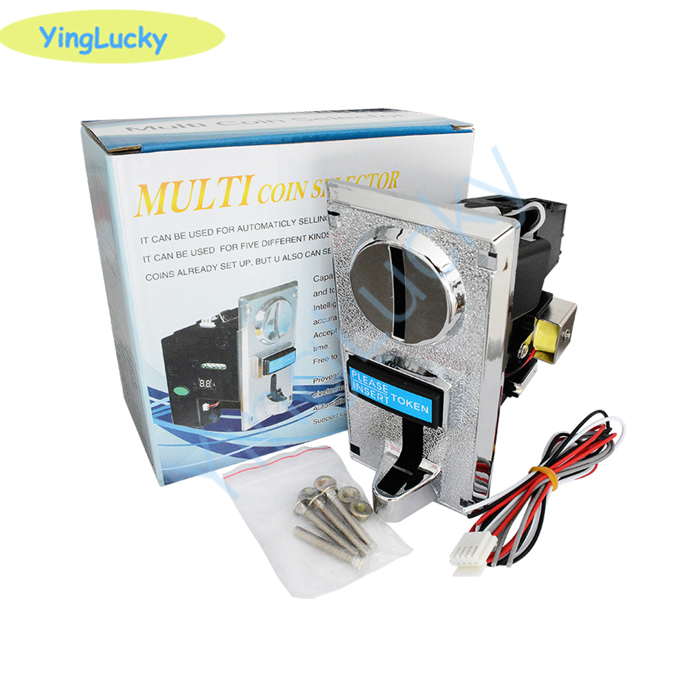 Free Shipping 616 Multi Coin A - Arcade Ticket Machine ulasan dan harga