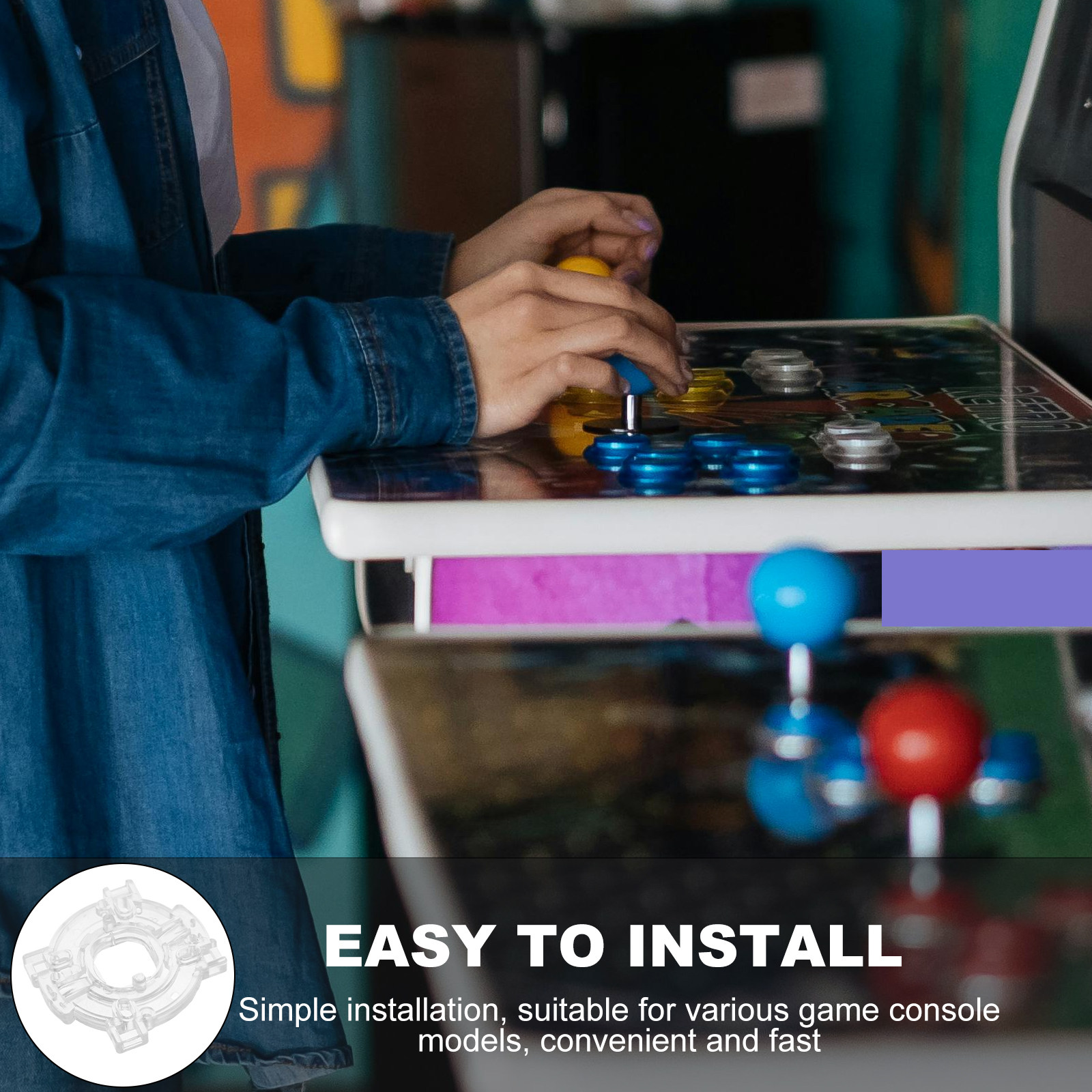 -Y Octagonal Restrictor Plate  - Joystick Arcade Parts ulasan dan harga