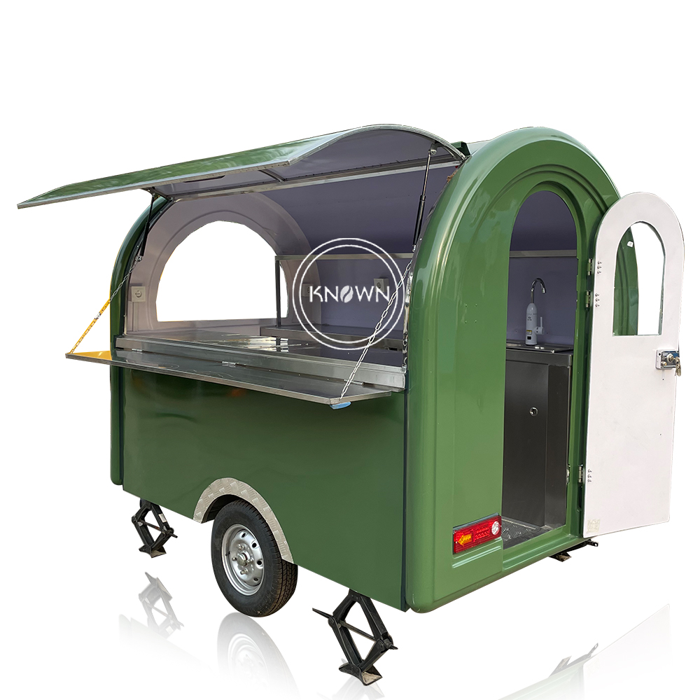 Commercial Mobile Hot Dog Cart - Hot Dog Vending Cart ulasan dan harga