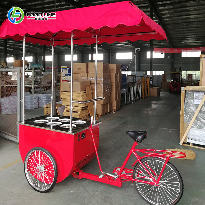 Customized Outdoor Electric Ic - Hot Dog Vending Cart ulasan dan harga
