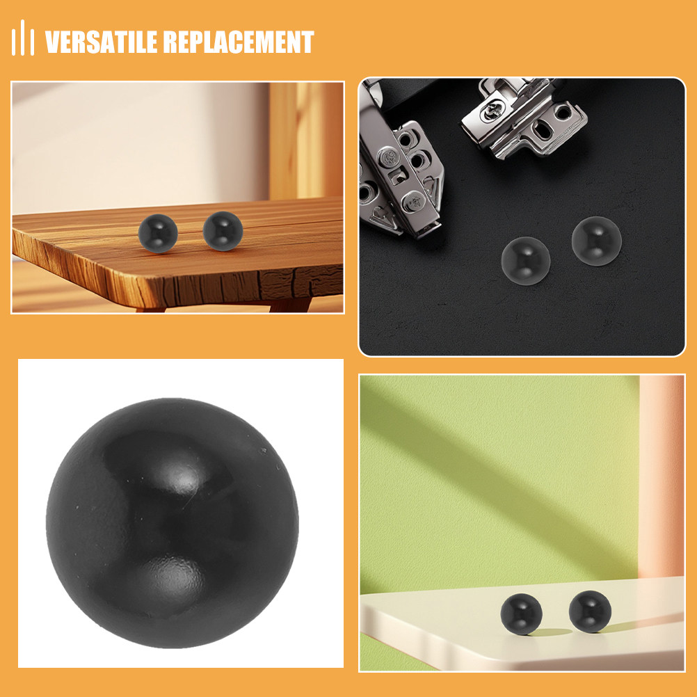 6Pcs Black Plastic Pinball Bal - Boxing Machine Arcade ulasan dan harga