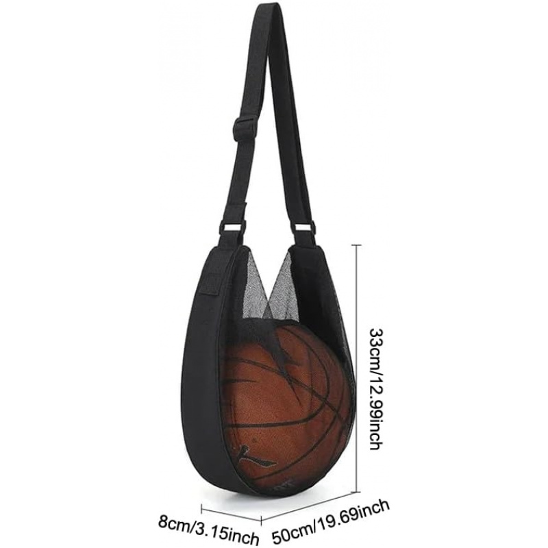1/2pcs Mesh Single Ball Storag - Basketball Arcade Game ulasan dan harga