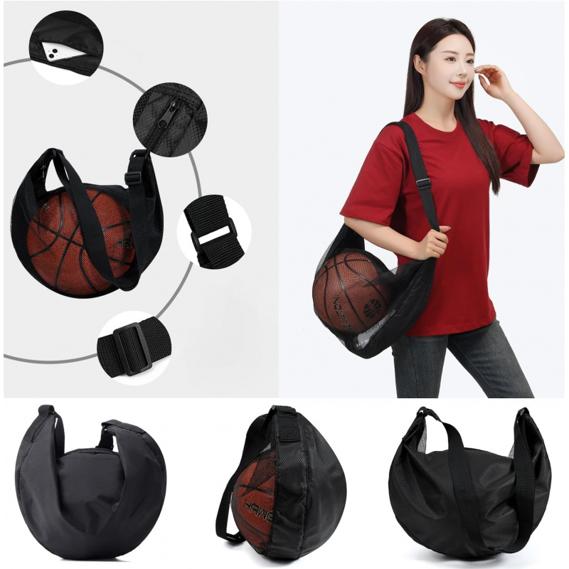 1/2pcs Mesh Single Ball Storag - Basketball Arcade Game ulasan dan harga