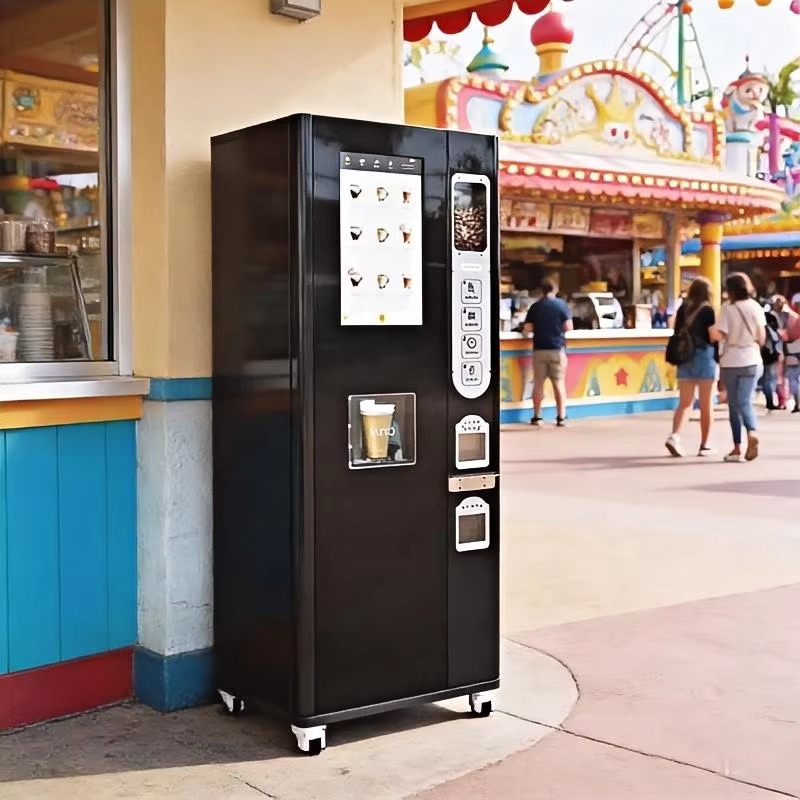 Commercial cabinet-type freshl - Vending Machine Qr Code ulasan dan harga