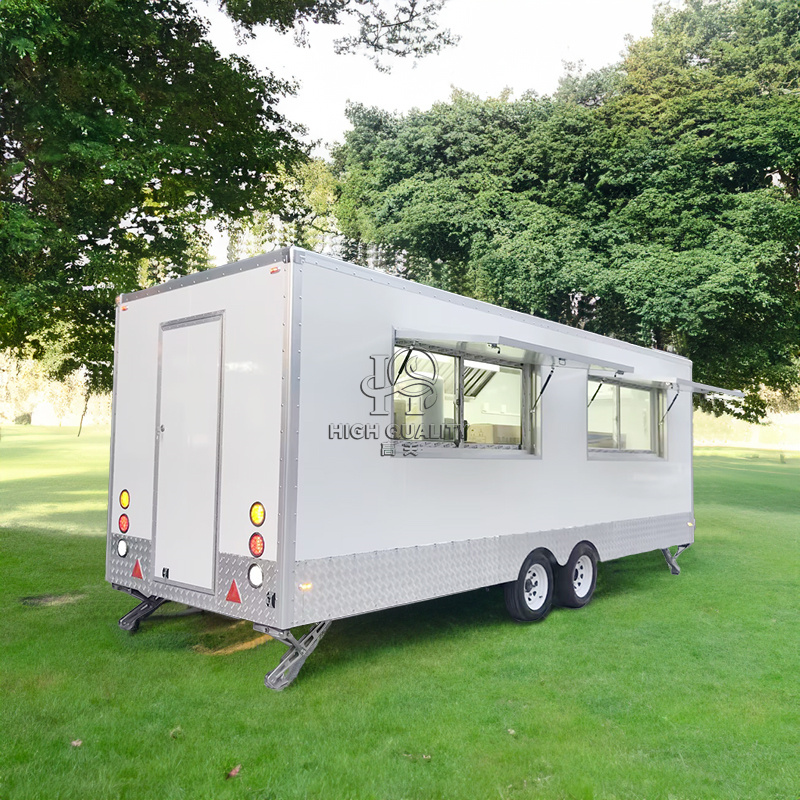 Electric Mobile Restaurant Hot - Hot Dog Vending Cart ulasan dan harga