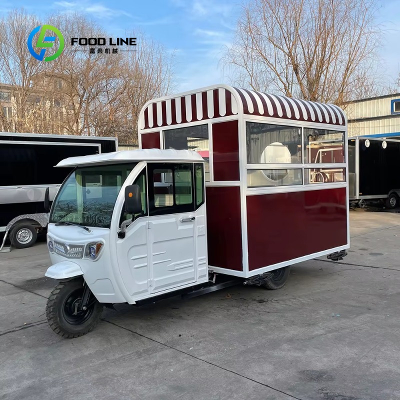 Custom mobile electric tricycl - Hot Dog Vending Cart ulasan dan harga