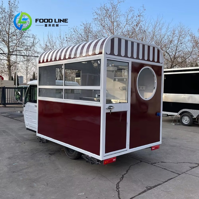 Custom mobile electric tricycl - Hot Dog Vending Cart ulasan dan harga