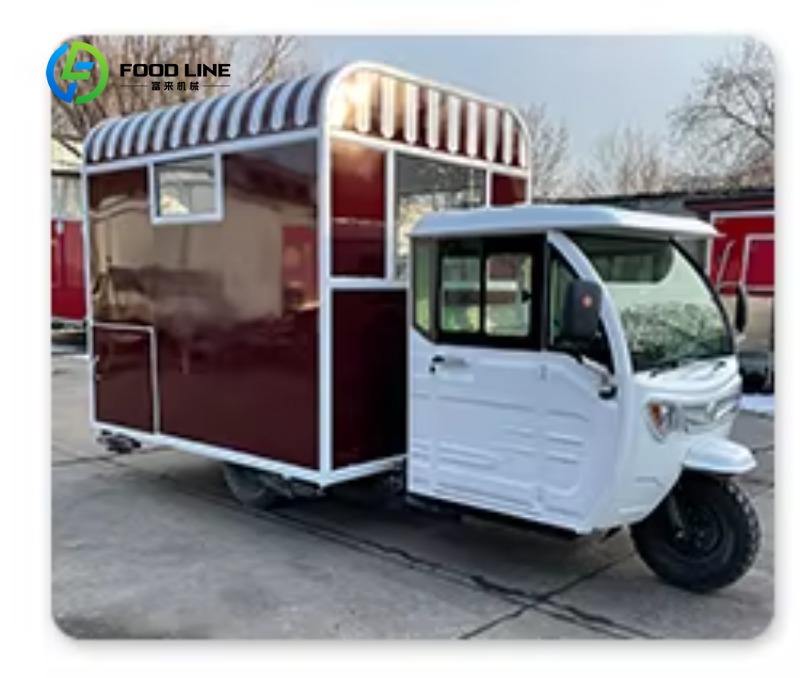 Custom mobile electric tricycl - Hot Dog Vending Cart ulasan dan harga