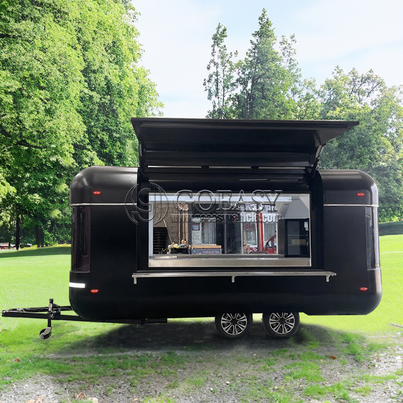 Fully Equipped Mobile Food Tra - Hot Dog Vending Cart ulasan dan harga
